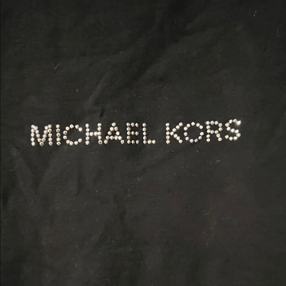 Michael Kors Black Short Sleeve Tee - Picture 3 of 4